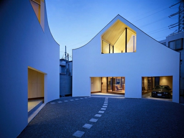 modernt hus-japan
