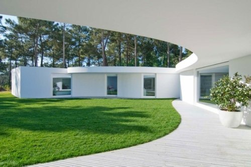 modern minimalistisk fasad
