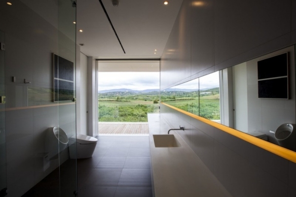 husdesign i badrum i minimalistisk stil