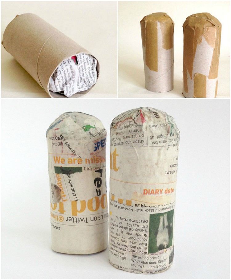 tinker-toalettrullpapper mache