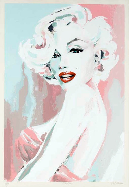 bob mackie print marylin monroe väggdekoration hem mintgrön rosa