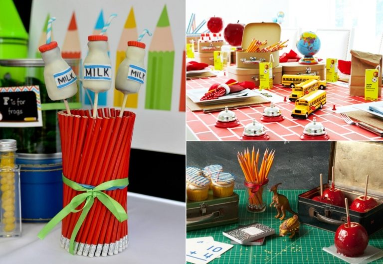 Överraska första klassarna och alla gäster med DIY -dekorationer