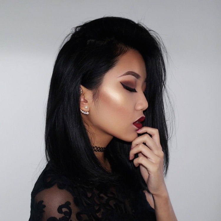 gyllene highlighter pulver olivskinn
