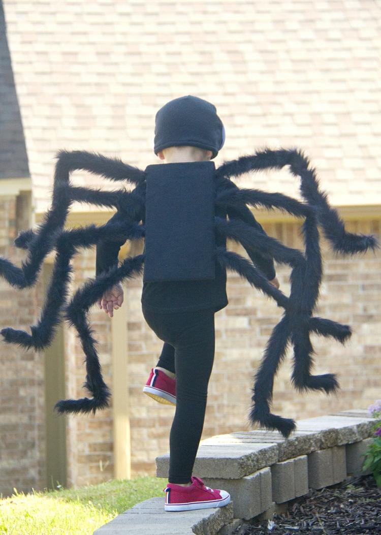 helkroppsdräkt djur spindel pojke hantverk idéer halloween