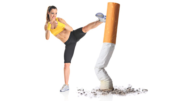 träning utan rökning för mer uthållighet med kondition utan cigarettrök