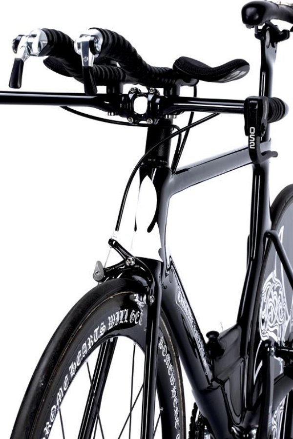 cykelhandtag skräddarsydd designcykel från cervélo chrome hearts