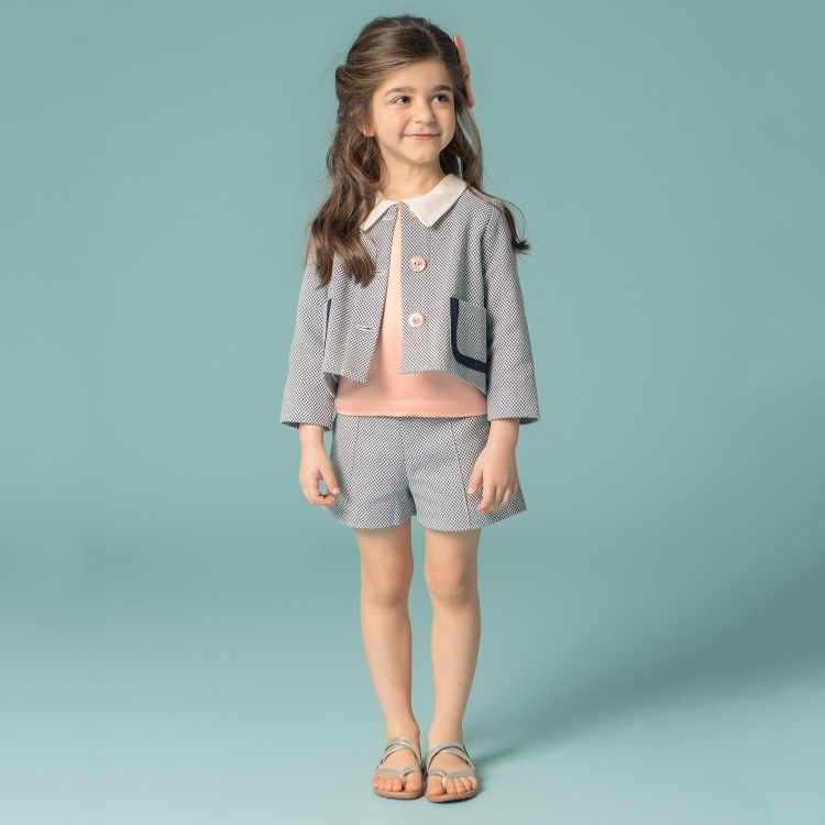 mode-små-tjejer-vår-2015-hucklebones-london-shorts-jacquard-mönster