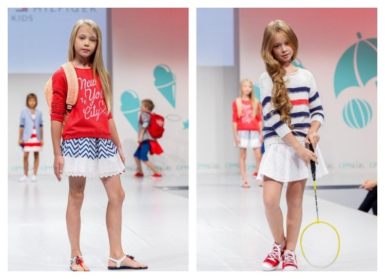 barn-mode-vår-sommar-2015-Tommy-Hilfiger-blå-vit-röd