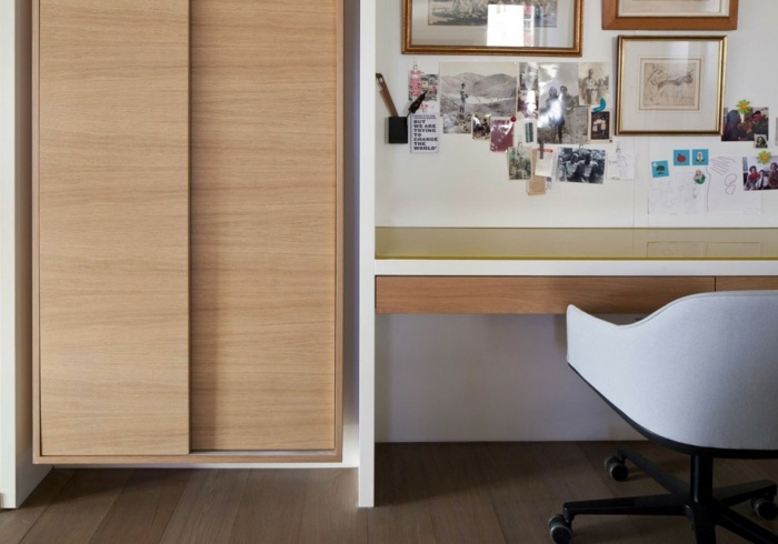 modern lägenhet möbler garderob hall skrivbord design stol bilder