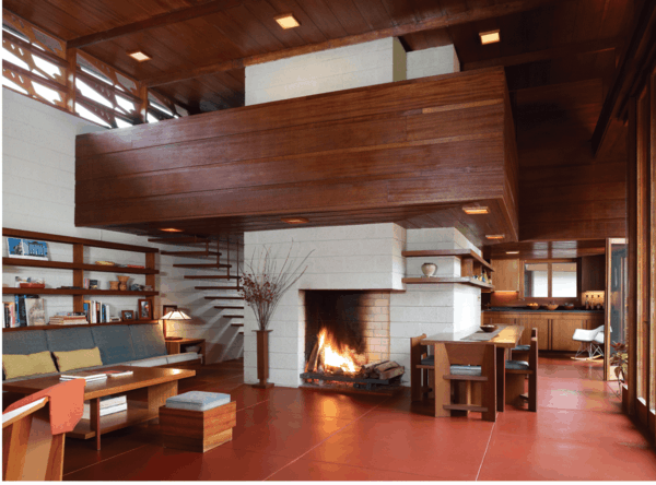 envåningshus-amerikansk-arkitektur-Frank-Lloyd-Wright