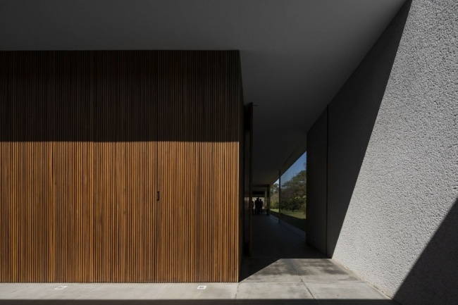 Öppen planlösning-Brasilien hus-modern arkitektur fasad