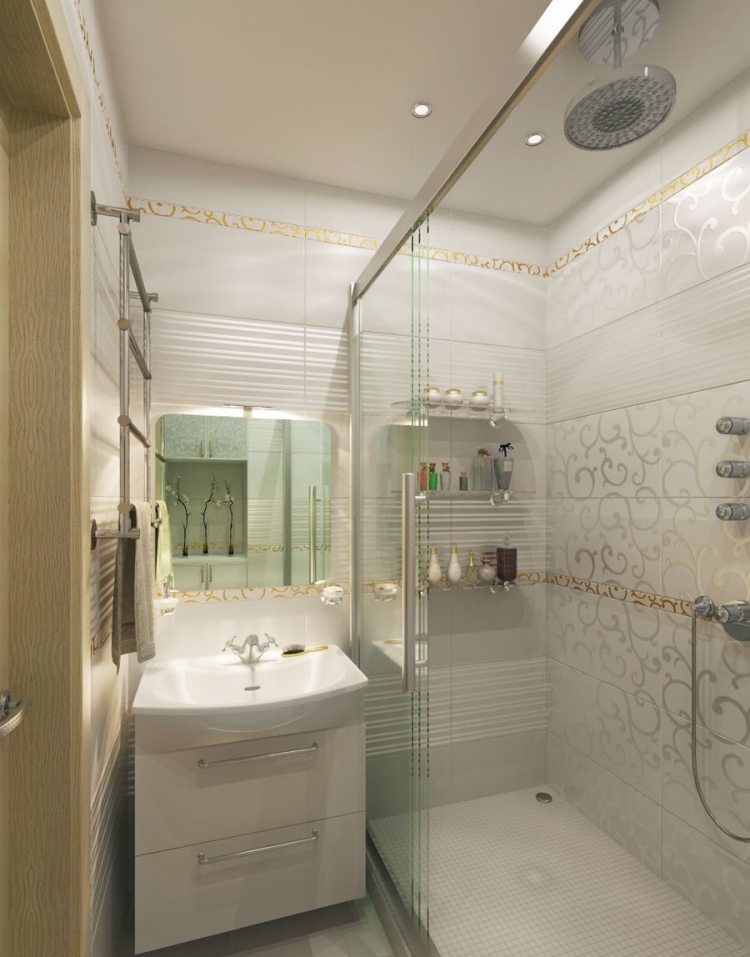 modern badrumsdesign-kakel-litet-badrum-glas-skjutdörr-ljus-vitt