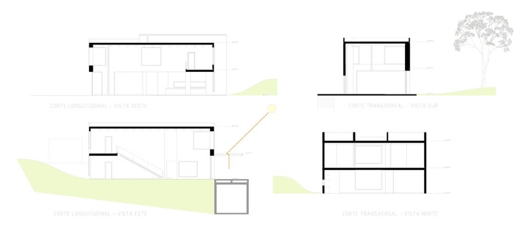 modernt-konstruktion-plan-sidovy-våningar-hus