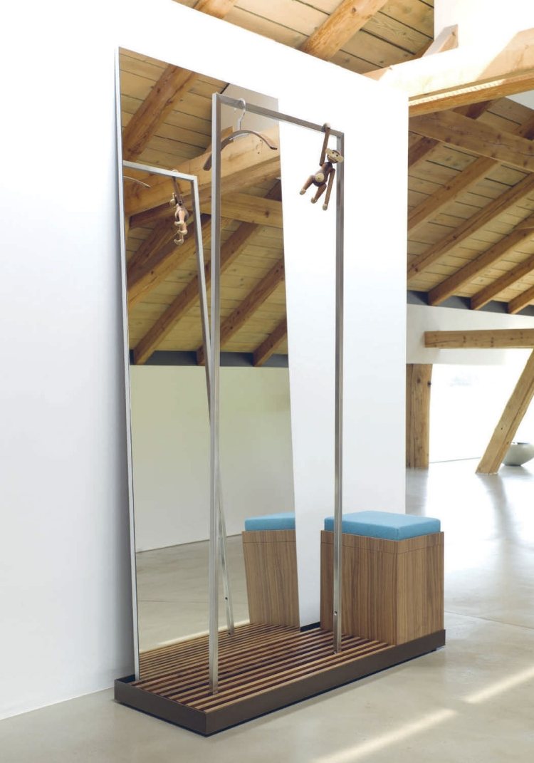 modern-garderob-möbler-golv-galler-spegel-kläder-rail-pall-SCENERY-Carsten-Gollnick-Schönbuch