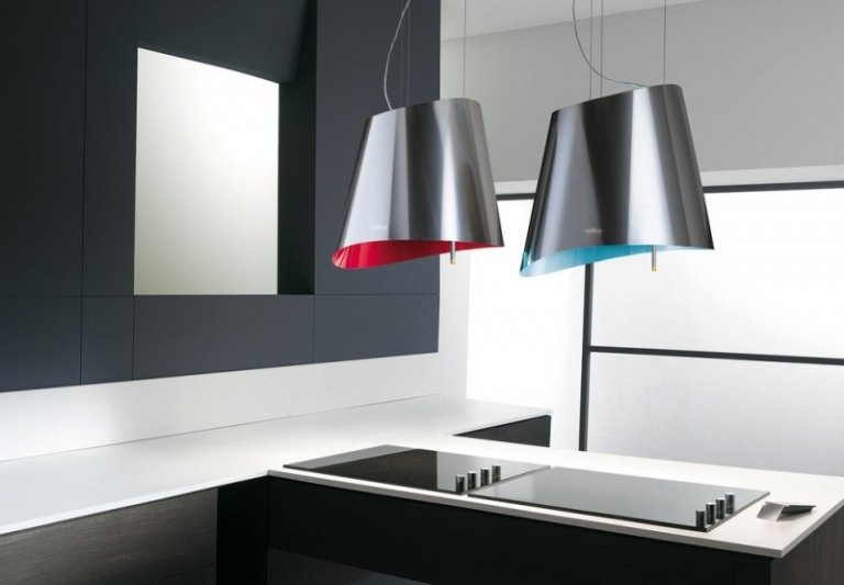 modern serie huva stål interiör färger design modell