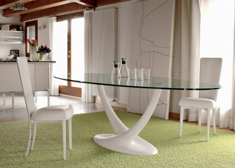 Coral-bord-modern-matsal möbler-Elite