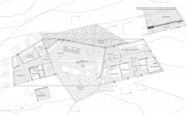 Modern semesterstuga Norge jva architekten plan