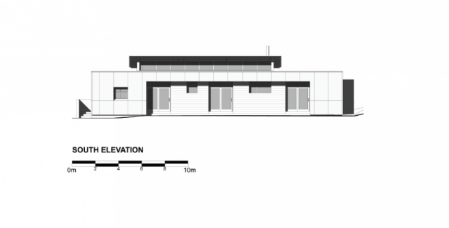 Södra fasad-design-hus-i-naturliga omgivningar