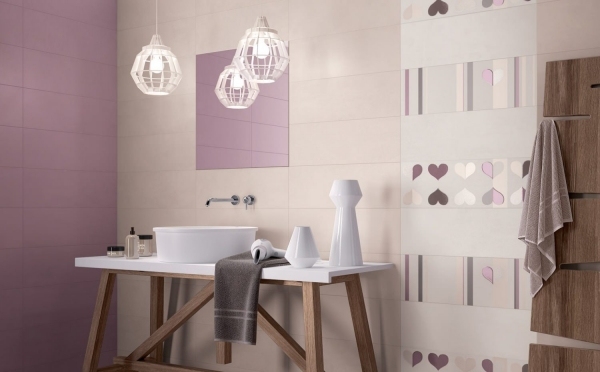 Keramiska plattor spegel kakel dekor badrum badrum moderna