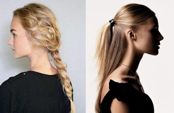 Trendiga frisyrer-2014 kvinnor långhårig fläta