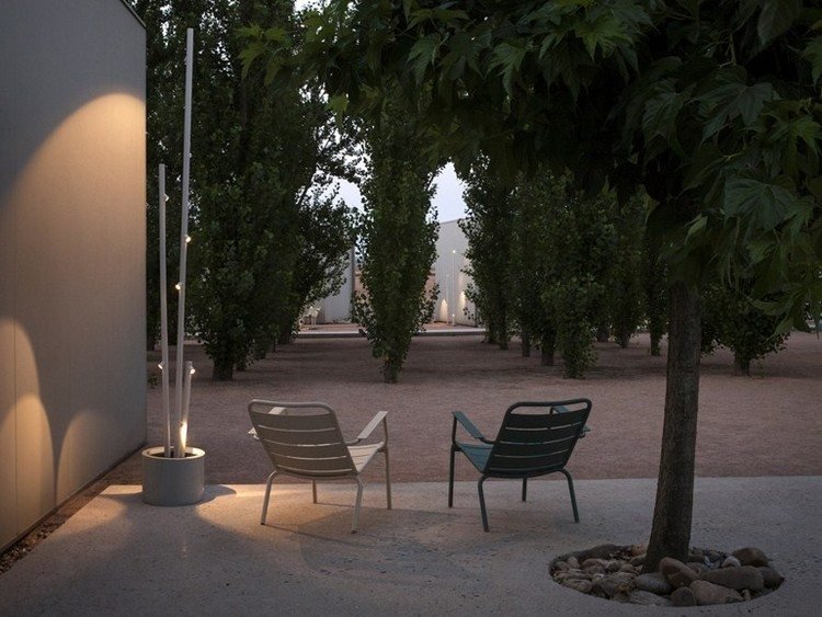 modern-led-trädgård-belysning-BAMBOO-Vibia