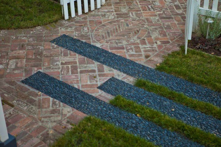 Modern-trädgård-design-stenar-trädgård-väg-läggning-idéer