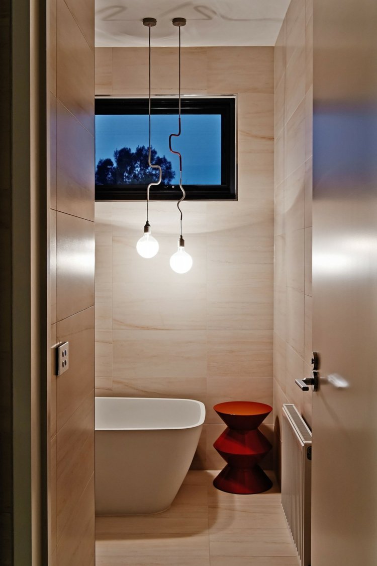 badrum design hus australien in2 badkar lampa