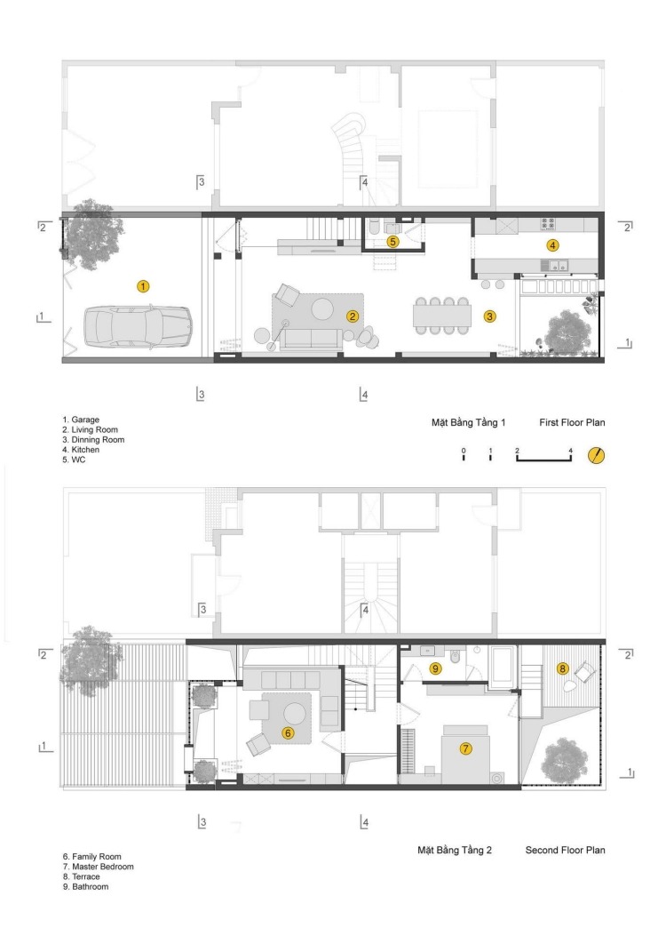 radhus-plan-planritning-första-våning-övervåning