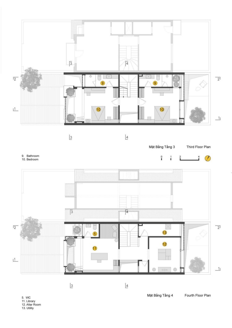 plan-hus-golv-plan-tredje-fjärde-våningen