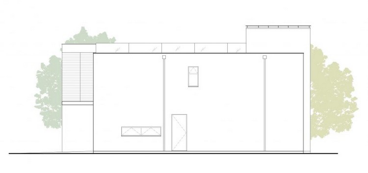 modernt hus-fasad-arkitektur-sida plan-enfamiljshus