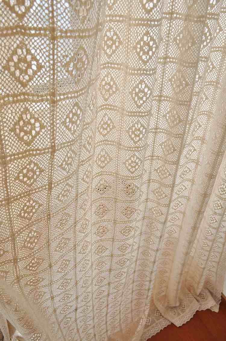 virkade gardiner-modern-romantisk-golvlängd-spets-bomull-grädde-vit