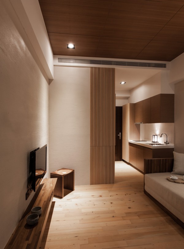 vardagsrum liten japansk minimalism inredning arkitektur förslag