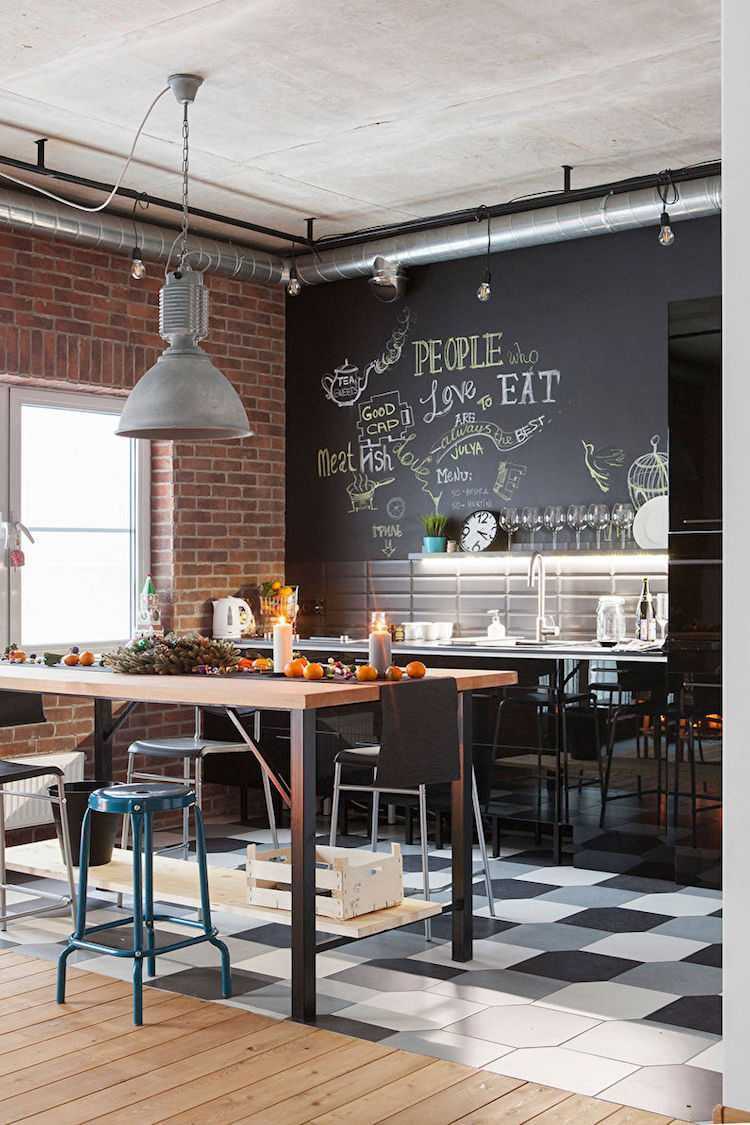 designa köket utan väggskåp möblera väggskåp praktiska idéer industriell stil loft