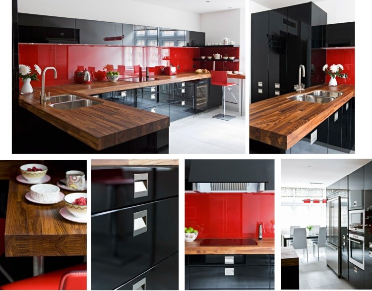 modern-tårta-utrustning-hi-tech-minimalistisk-svart-röd-högglans-massiv-trä-bänkskiva