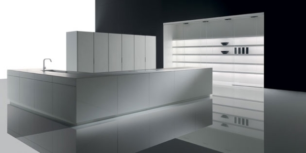 vita köksmöbler minimalism trendiga ädla tyger design