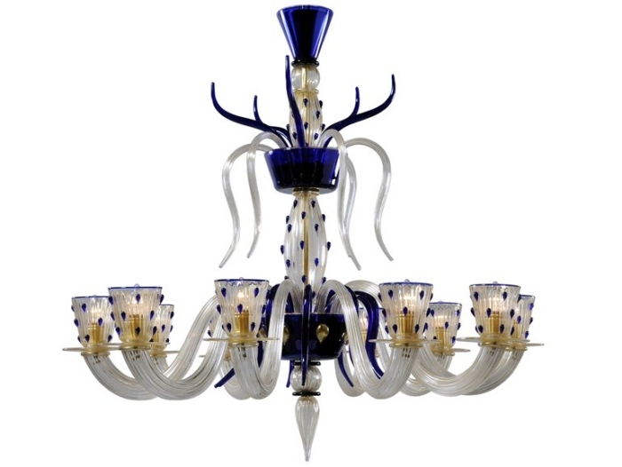 Ljuskrona-Dekorativ-Veronese-Caigo-Murano-glas-Olivier-Gagnère