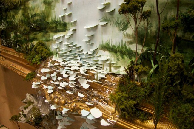 tredimensionella bilder flodpapper