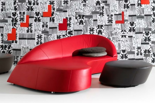 elegant snygg möbeldesign - modern soffa