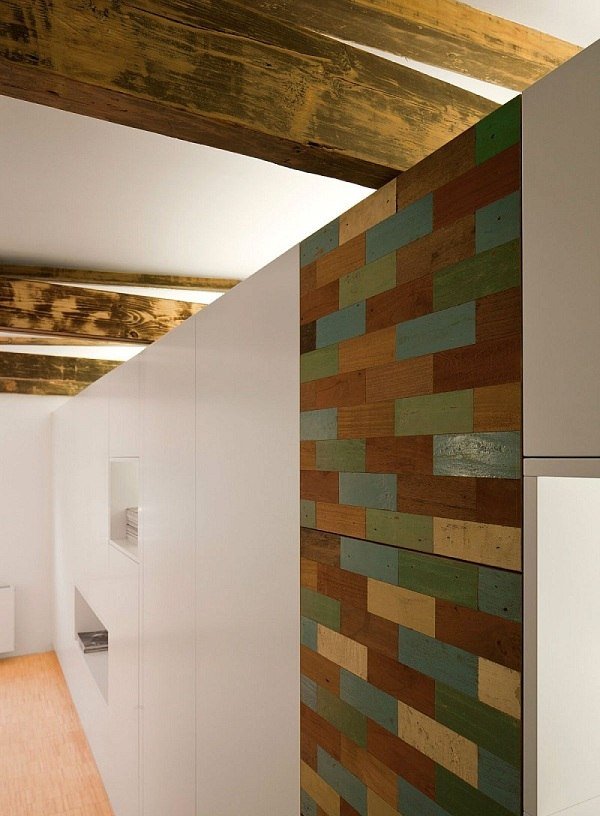 träelement-modern-vägg-dekoration