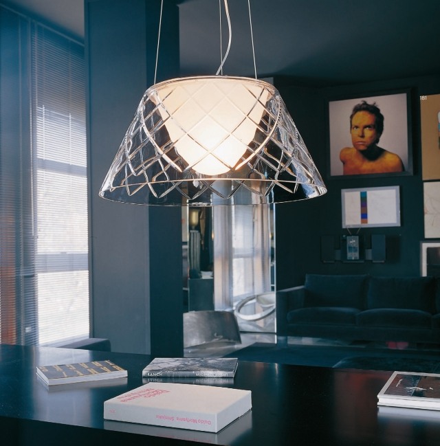 modern taklampa glasskärm ROMEO LOUIS II S2 Philippe Starck