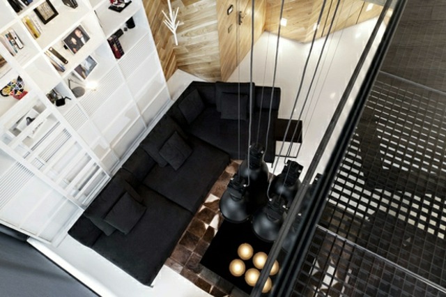 moderna penthouse interiör idéer