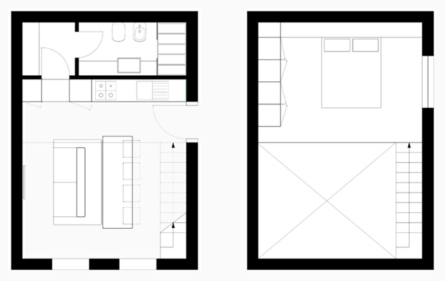 platsbesparande möbler designer möbelsoffa