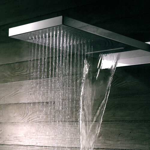 Overhead dusch modern design platt rostfritt stål Gattoni