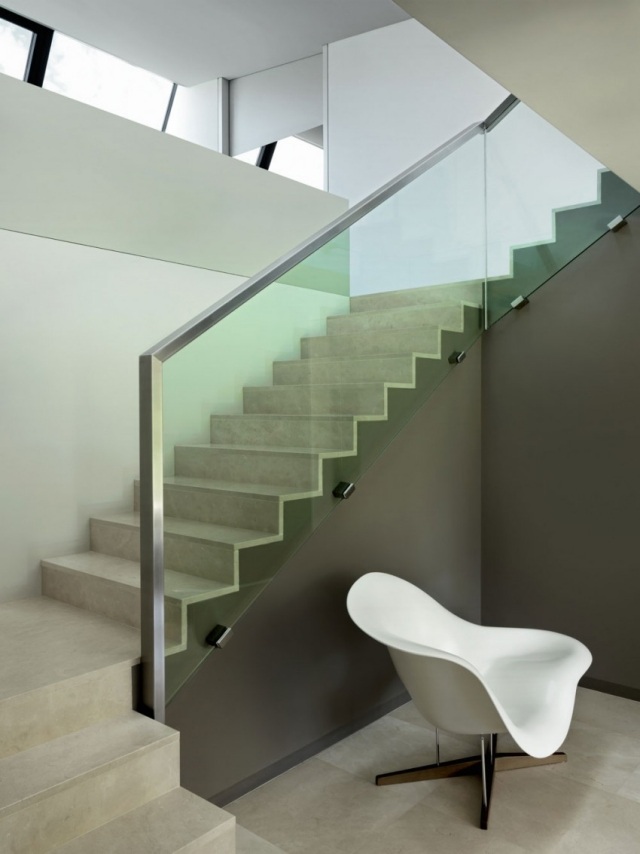 golv minimalistiska inredningsidéer diskreta trappor