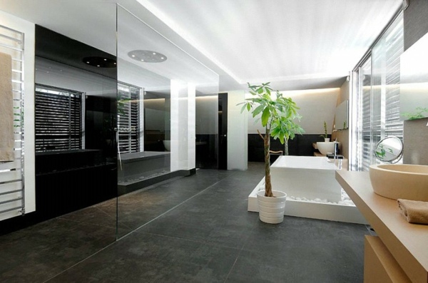 minimalistisk-badrum-svart-vit