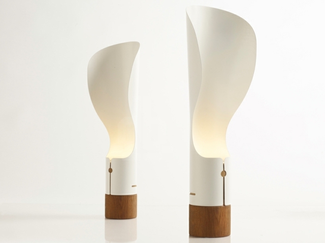 Lampa rostfritt stål trä modern design LED -belysning