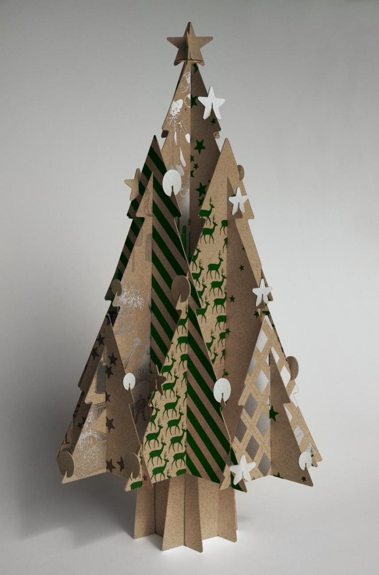 juldekorationer-gör-det-själv-pyssel-modernt-papper-jul-träd-kartong-deco-miljövänligt-återvinning