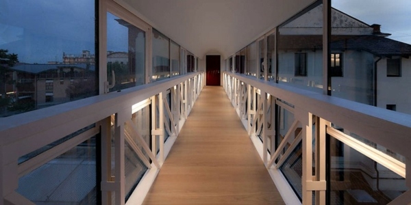 privat loft lägenhet hall design