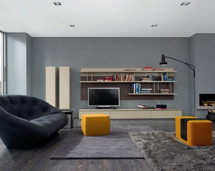 Modulärt system-tillägg vägg-skänk-garderob-bekväm-soffa-ergonomisk