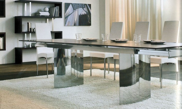 möbler-idéer-moderna-matbord-moderna-reflekterande-yta-ben-utdragbara